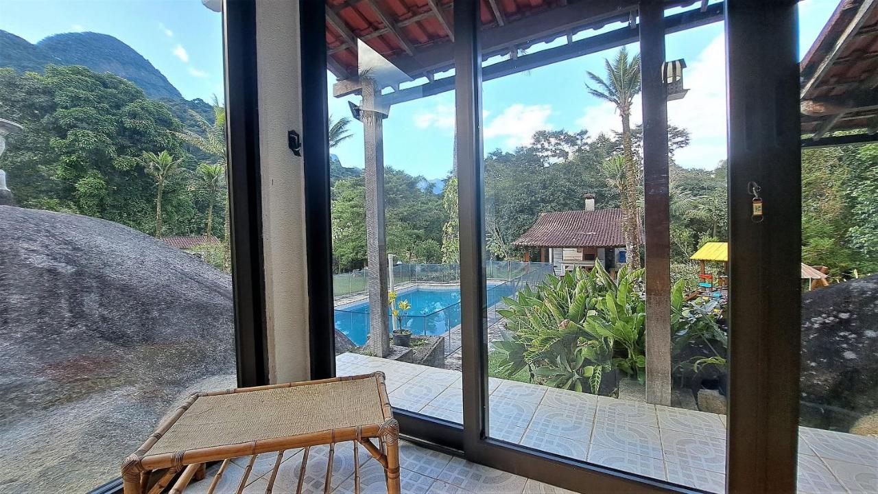 Paradisiaco, Piscina E Churrasqueira Em Guapimirim Exterior photo